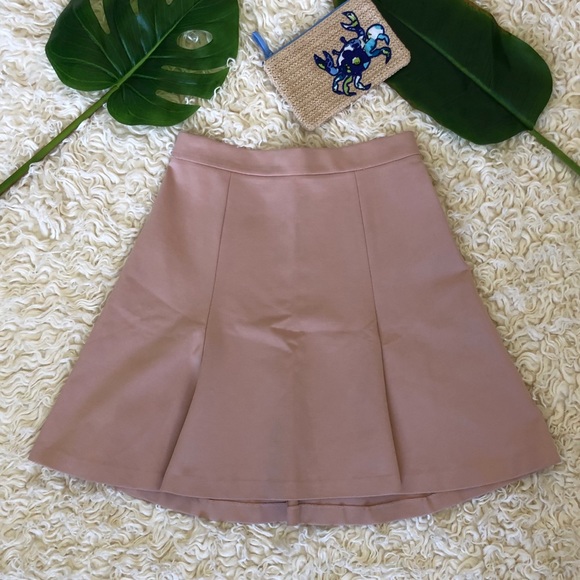 J. Crew Dresses & Skirts - J. Crew Blush Pleated A Line Skirt